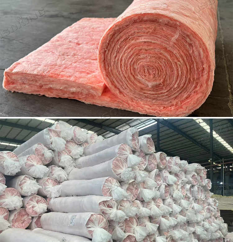 pink fiberglass insulation