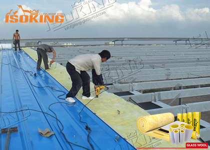 IKING PEB Steel Structure Glass Wool Insulation Manufacturer