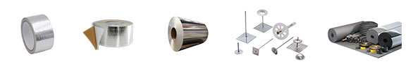 ISOKING insulation accessories and matching foil tapes for projects