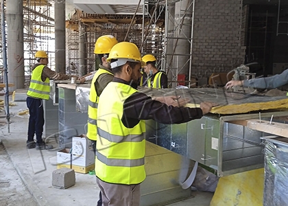 ISOKING Glasswool arrived at Saudi Arabia