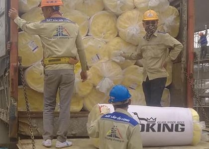ISOKING Glasswool Blanket for Vietnam Project
