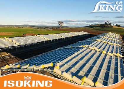 ISOKING Glass Wool Thermal Insulation Helps with Insulation and Heat Preservation Projects in Australian Chicken House