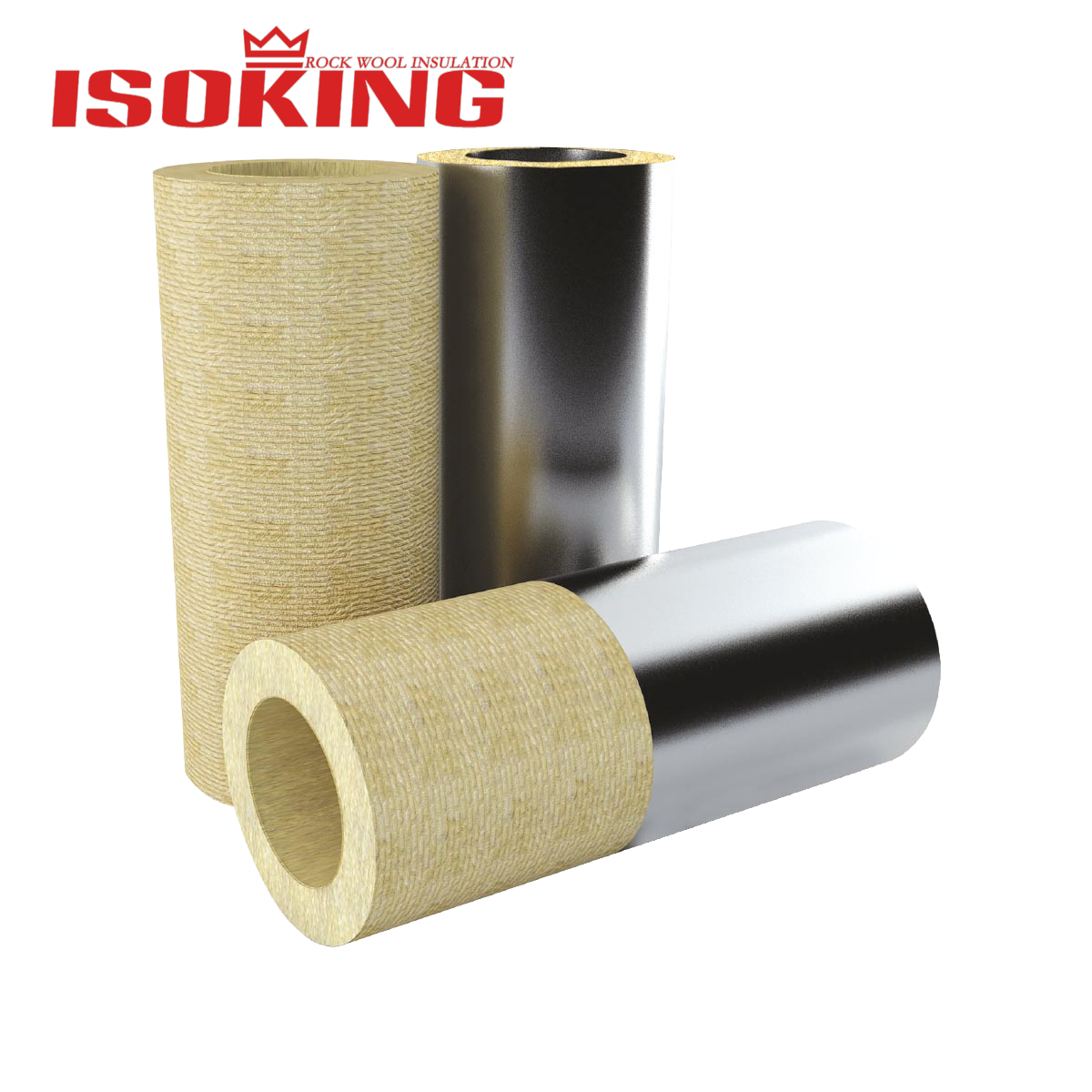 Glass Wool Pipe with Metal Building Insulation